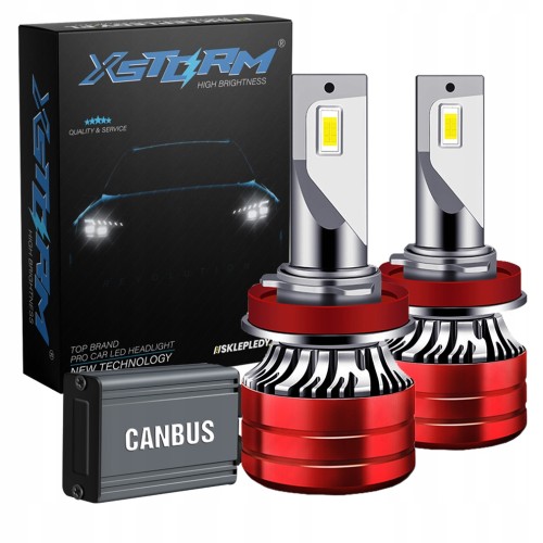 Żarówki LED H11 Xstorm CPS3570 120W 22000LM Canbus Mocne - sklep z żarówkami SKLEPLEDY