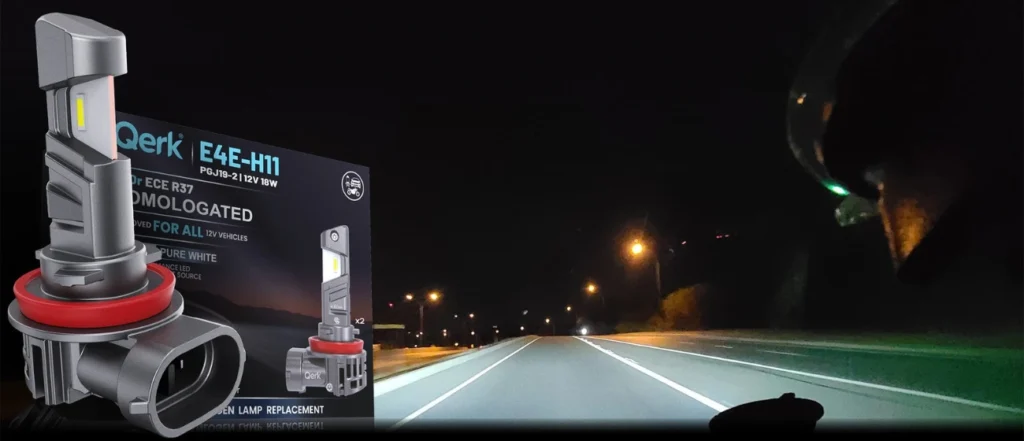 LED H11 ROAD LEGAL QERK